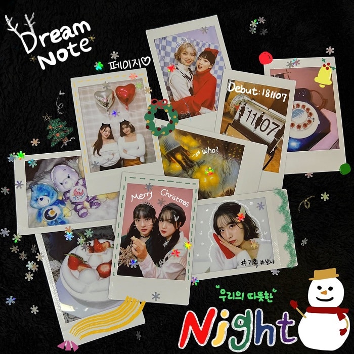 DreamNote - 밤 (Winter Ver.)（2021/FLAC/Single分轨/87.2M）(24bit/48kHz)